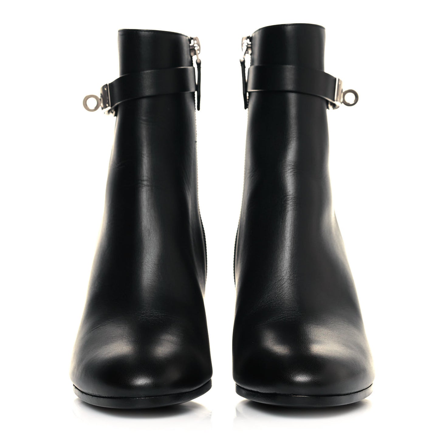 Calfskin Saint Germain Ankle Boots 37.5 Black