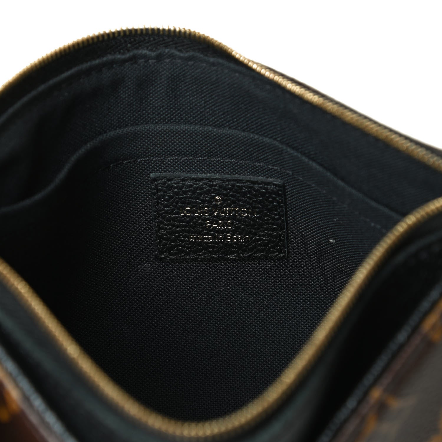 Louis Vuitton Monogram Pallas Clutch Black 6 of 10