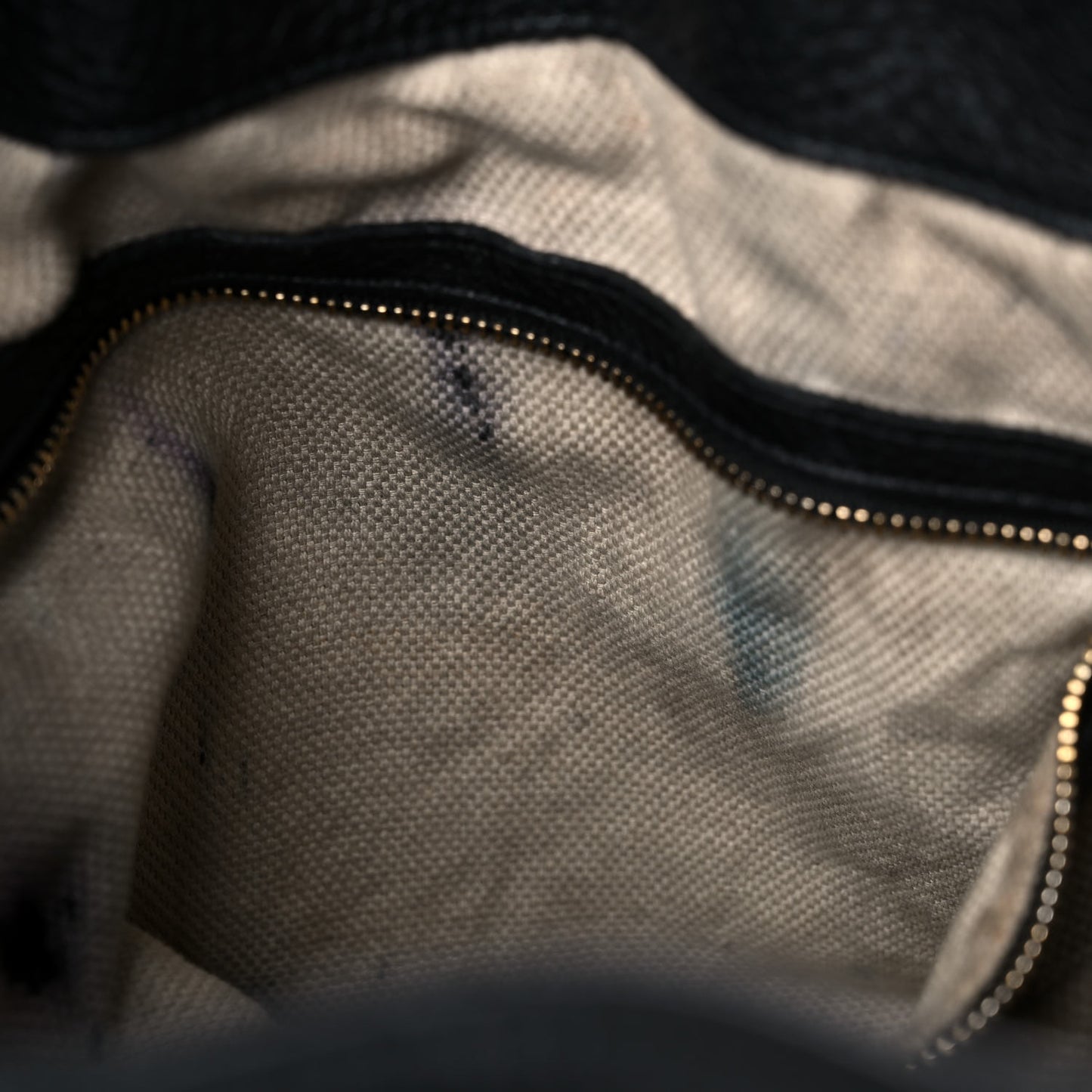 Pebbled Calfskin Medium Soho Chain Shoulder Bag Black
