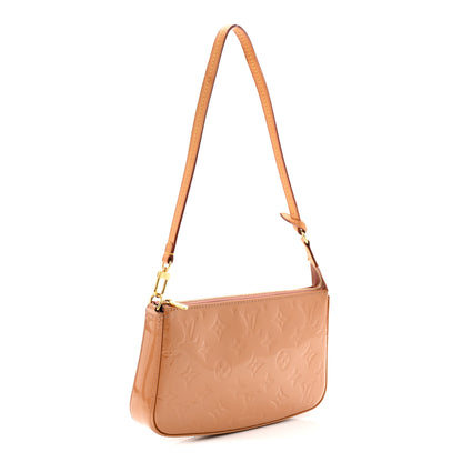 Louis Vuitton Vernis Pochette Accessories NM Rose Velours 3 of 10