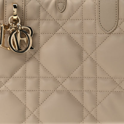 Christian Dior Calfskin Macrocannage Medium Toujour Powder Beige 8 of 12