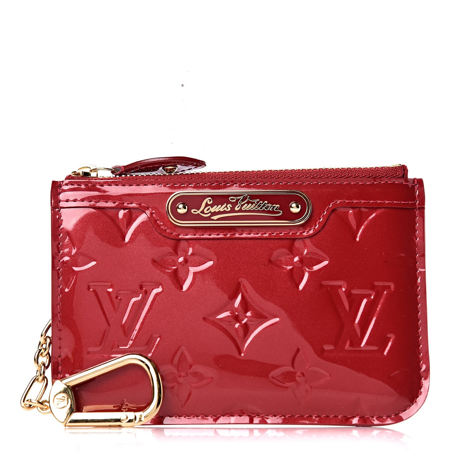 Louis Vuitton Vernis Key Pouch Pomme D'Amour 1 of 6