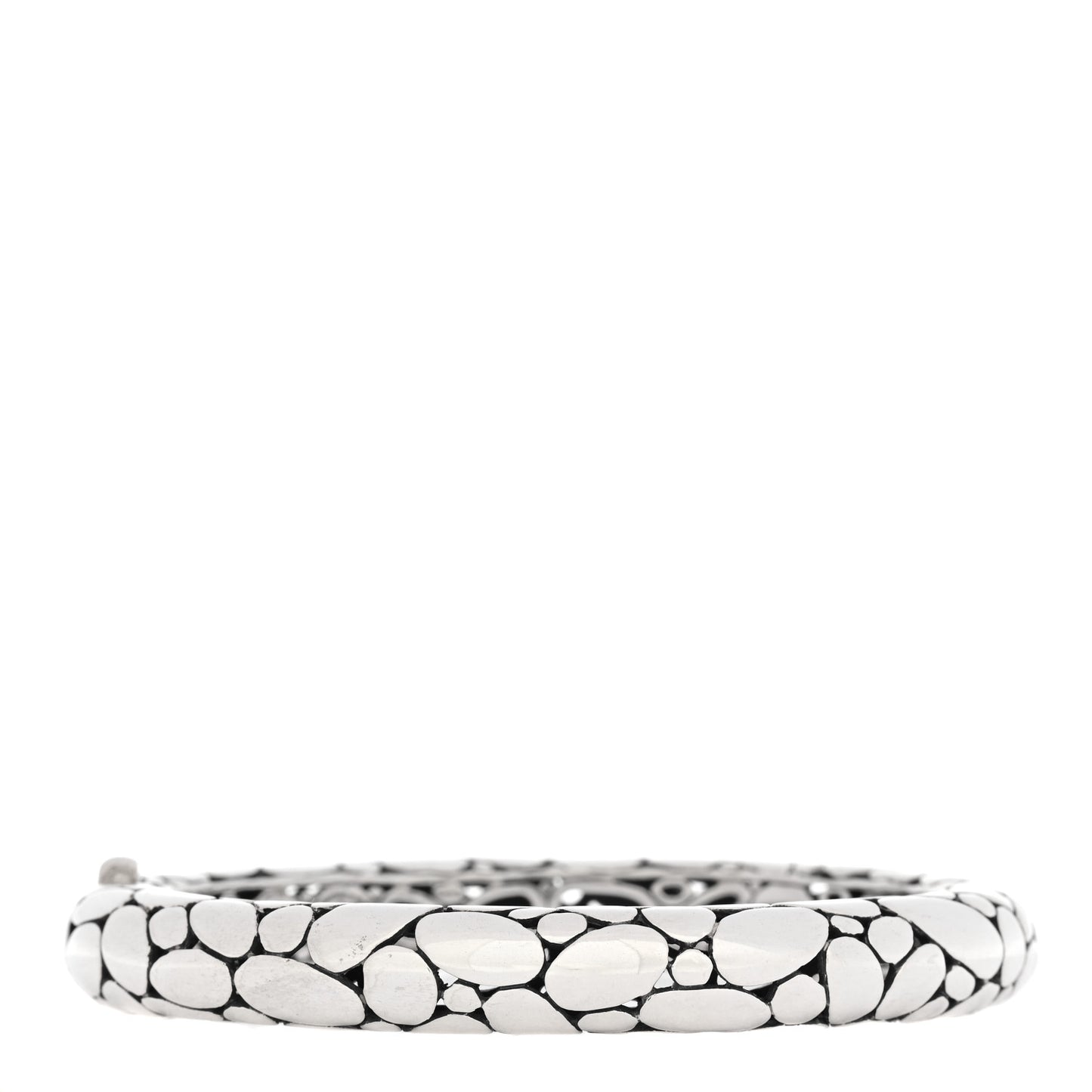 Sterling Silver Kali Hinged Bangle Bracelet