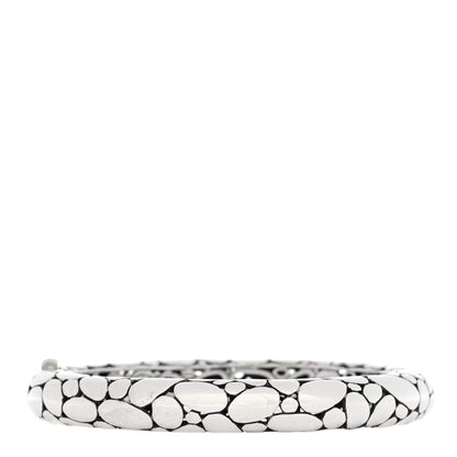 John Hardy Sterling Silver Kali Hinged Bangle Bracelet 1 of 5