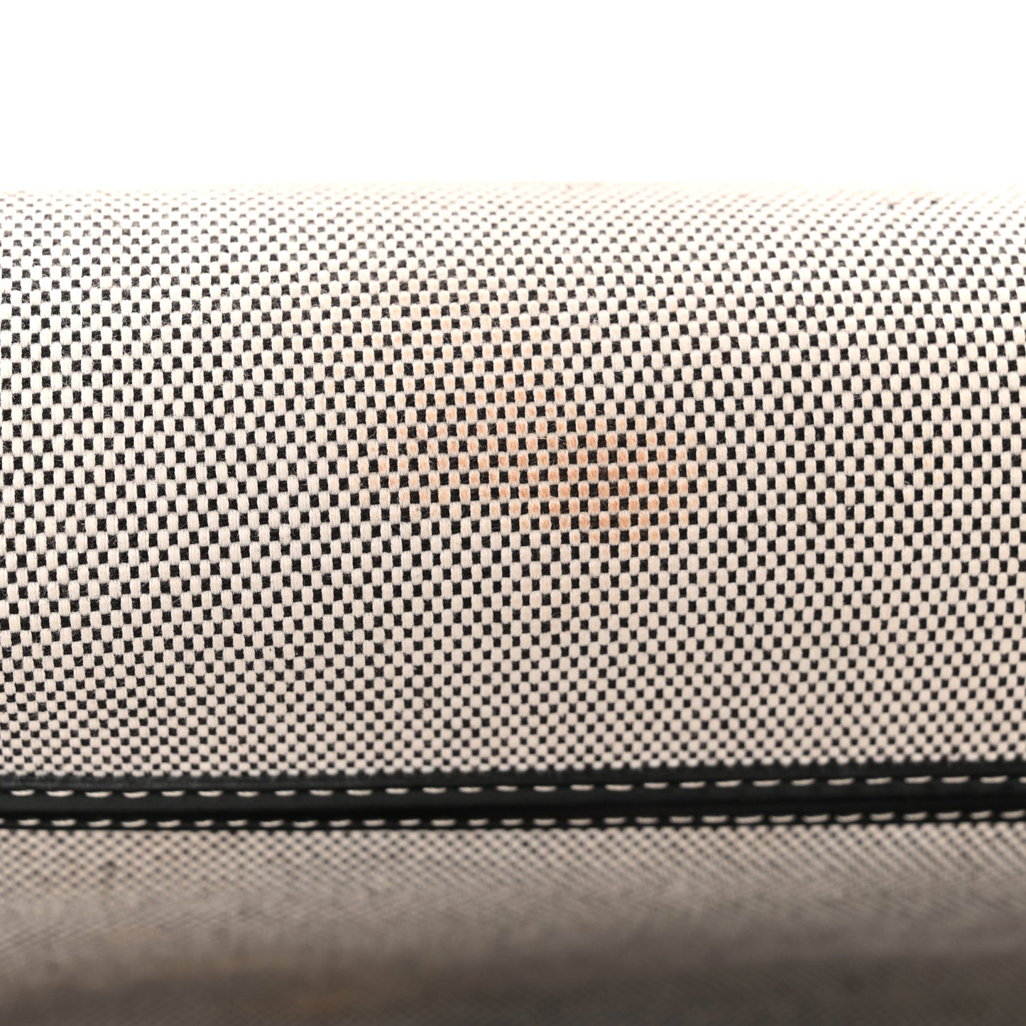 Canvas Horseferry Print Note Crossbody Bag Grey Black