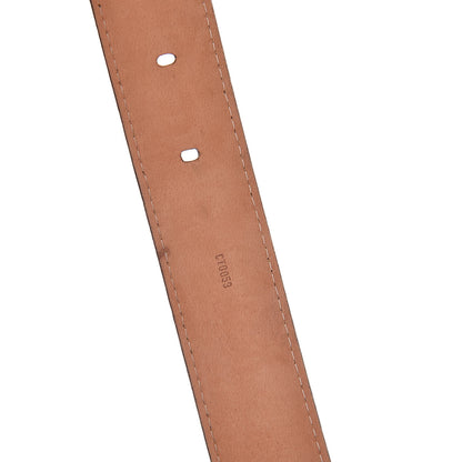 Louis Vuitton Damier Ebene 30mm Ellipse Belt 90 36 7 of 10