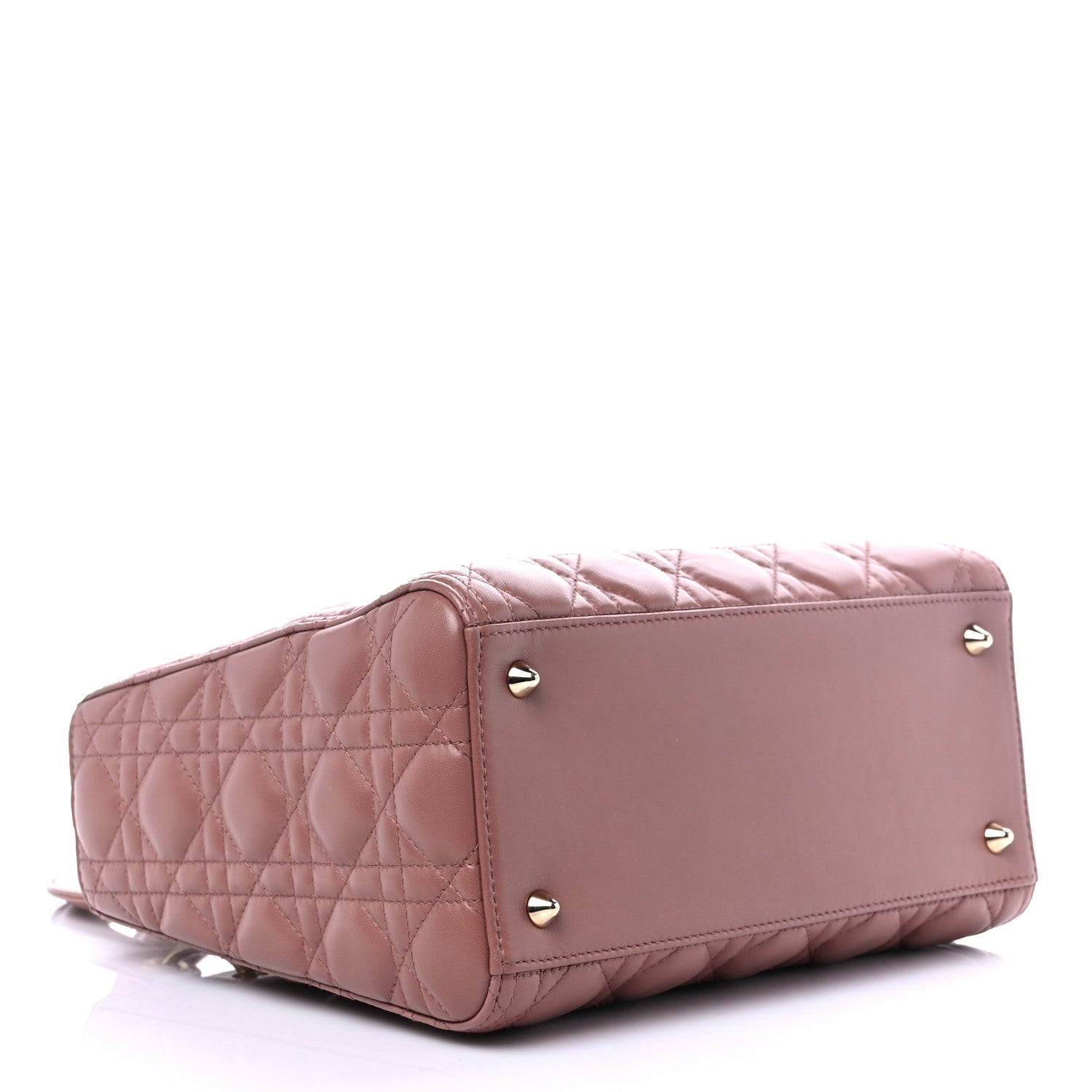 Christian Dior Lambskin Cannage Medium Lady Dior Fard 3 of 7