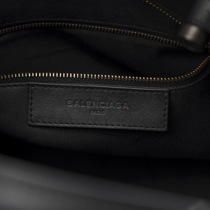 Balenciaga Veau Soyeux Perforated Blackout Hardware City Black 7 of 12