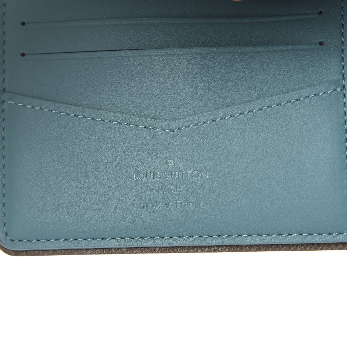 Monogram Outdoor Slender Wallet Pacific Blue