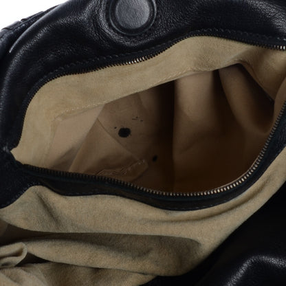 Bottega Veneta Nappa Intrecciato Large Campana Nero Black 9 of 9