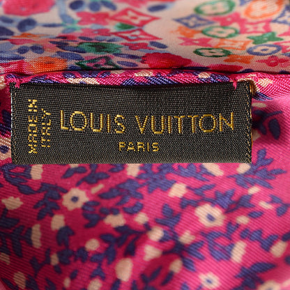 Louis Vuitton Silk Catania Bandeau Fuchsia 6 of 6