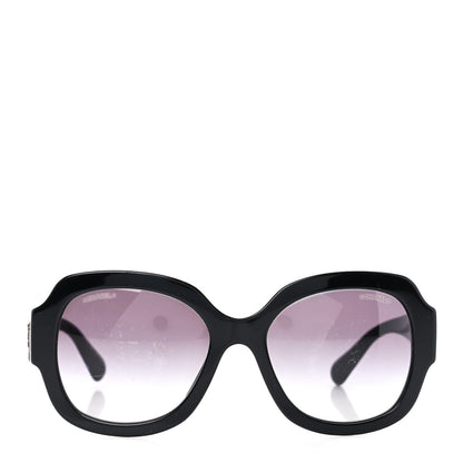 Chanel Acetate CC Sunglasses 5373 Black 2 of 7