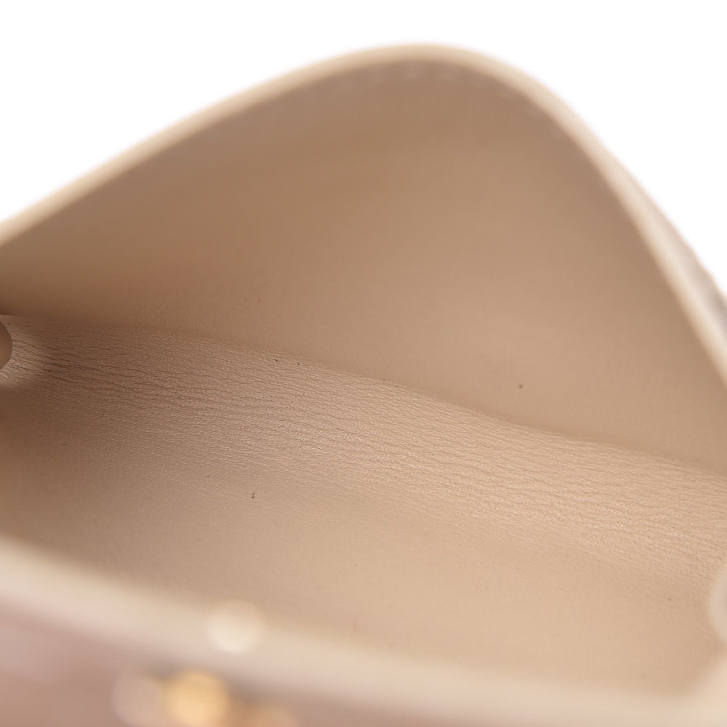 Vernis Business Card Holder Blanc Corail
