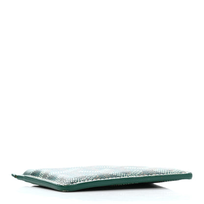 Goyard Goyardine Saint Sulpice Card Holder Green 4 of 8