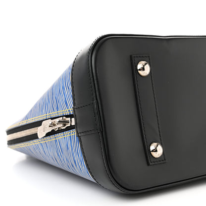 Louis Vuitton LOUIS VUITTON Epi Alma PM Denim Light 8 of 10