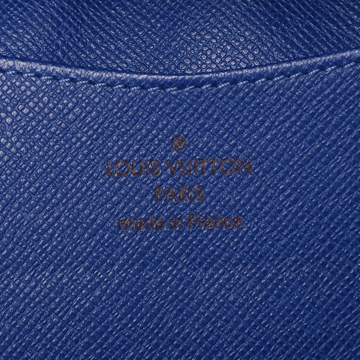 Monogram Josephine Wallet Blue