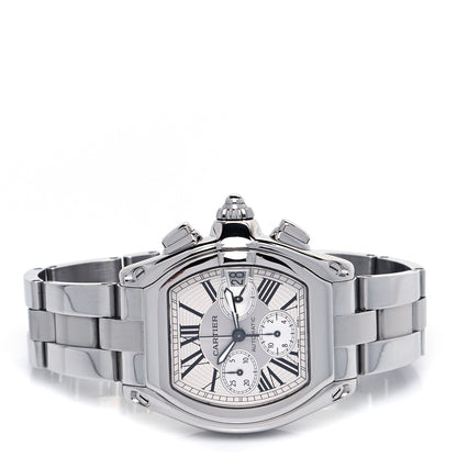 Cartier Stainless Steel 42mm Roadster Chronograph Automatic Watch 2 of 4