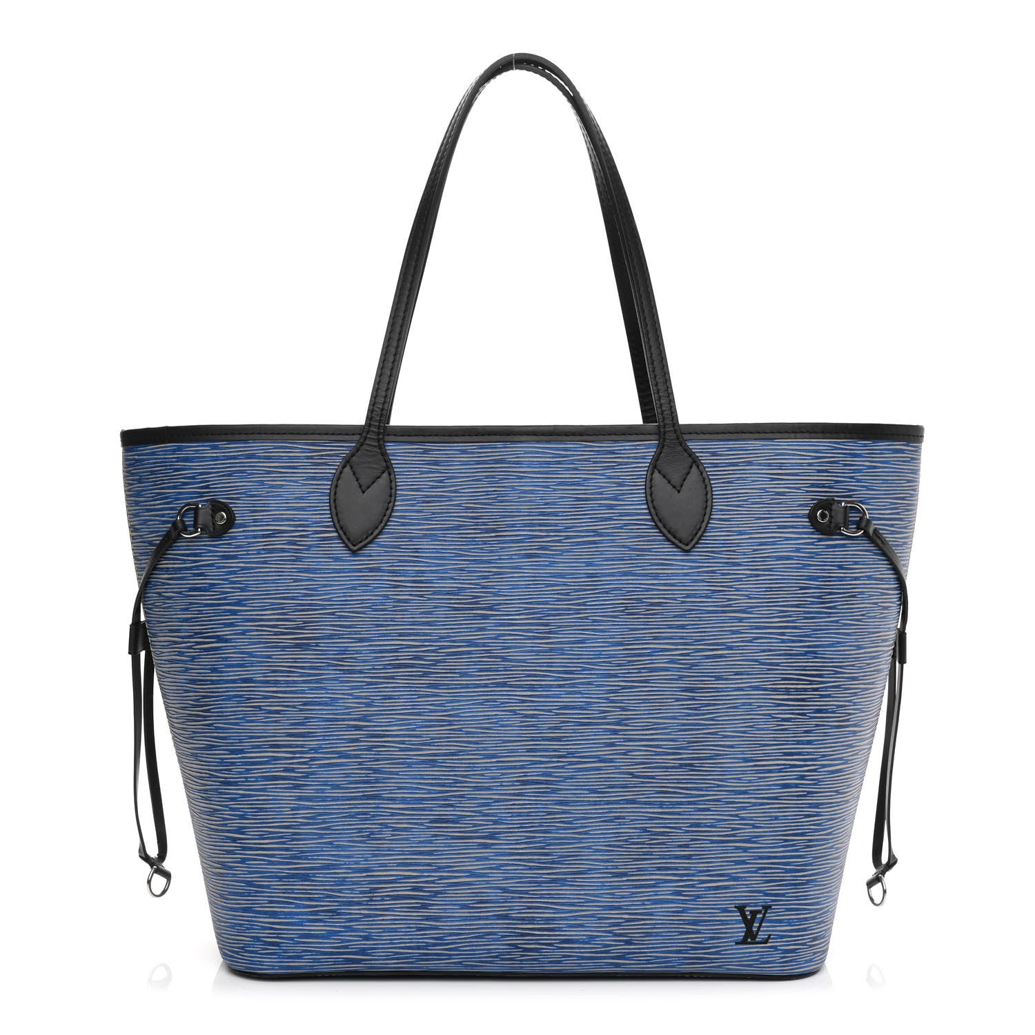 Louis Vuitton Epi Neverfull MM Denim Light 3 of 10