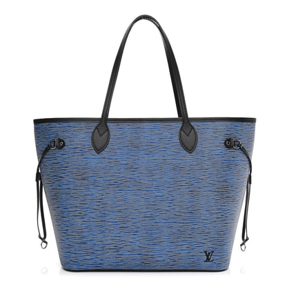 Louis Vuitton Epi Neverfull MM Denim Light 3 of 10