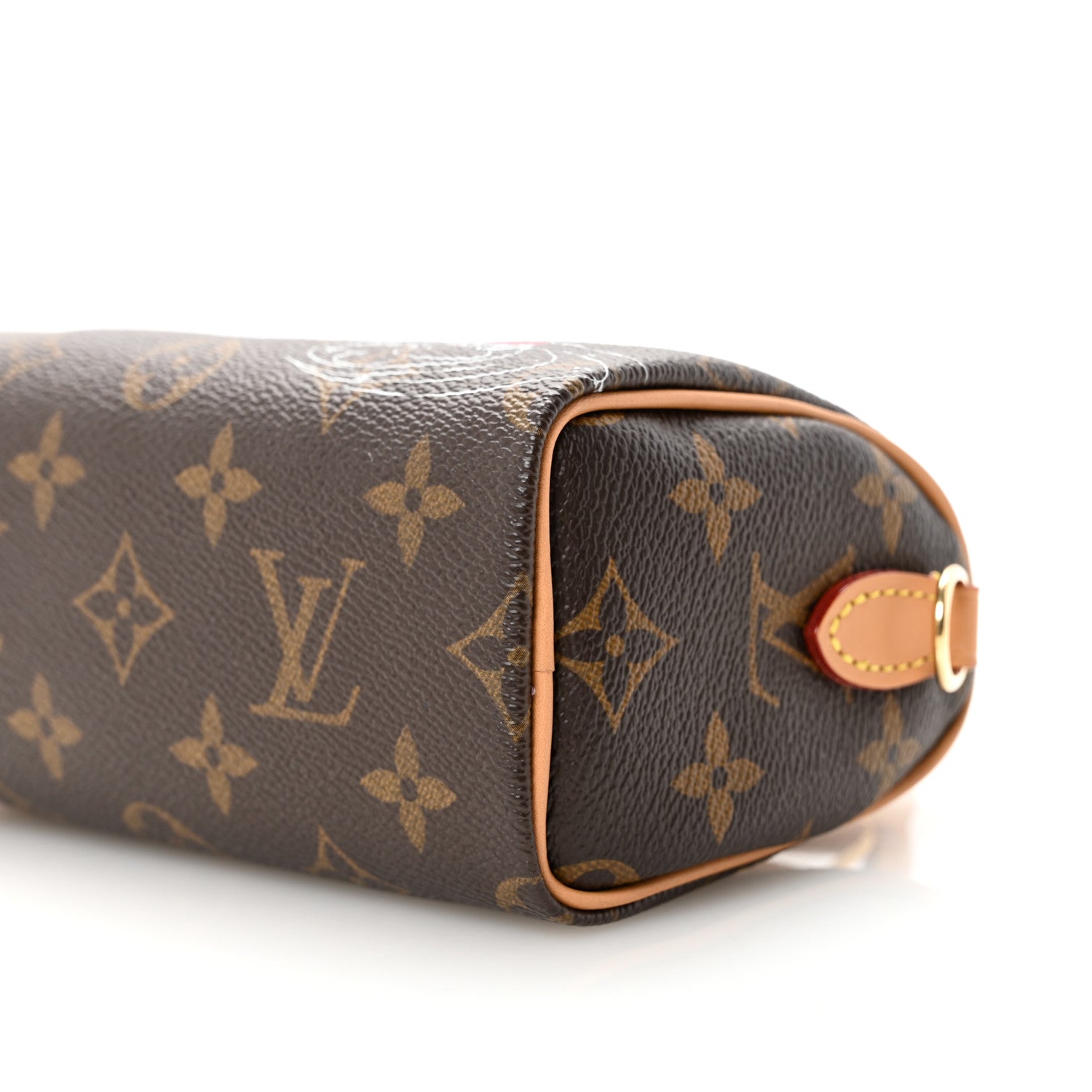 Louis Vuitton Monogram Vivienne Ice Skating Nano Speedy Bandouliere Pink 9 of 10
