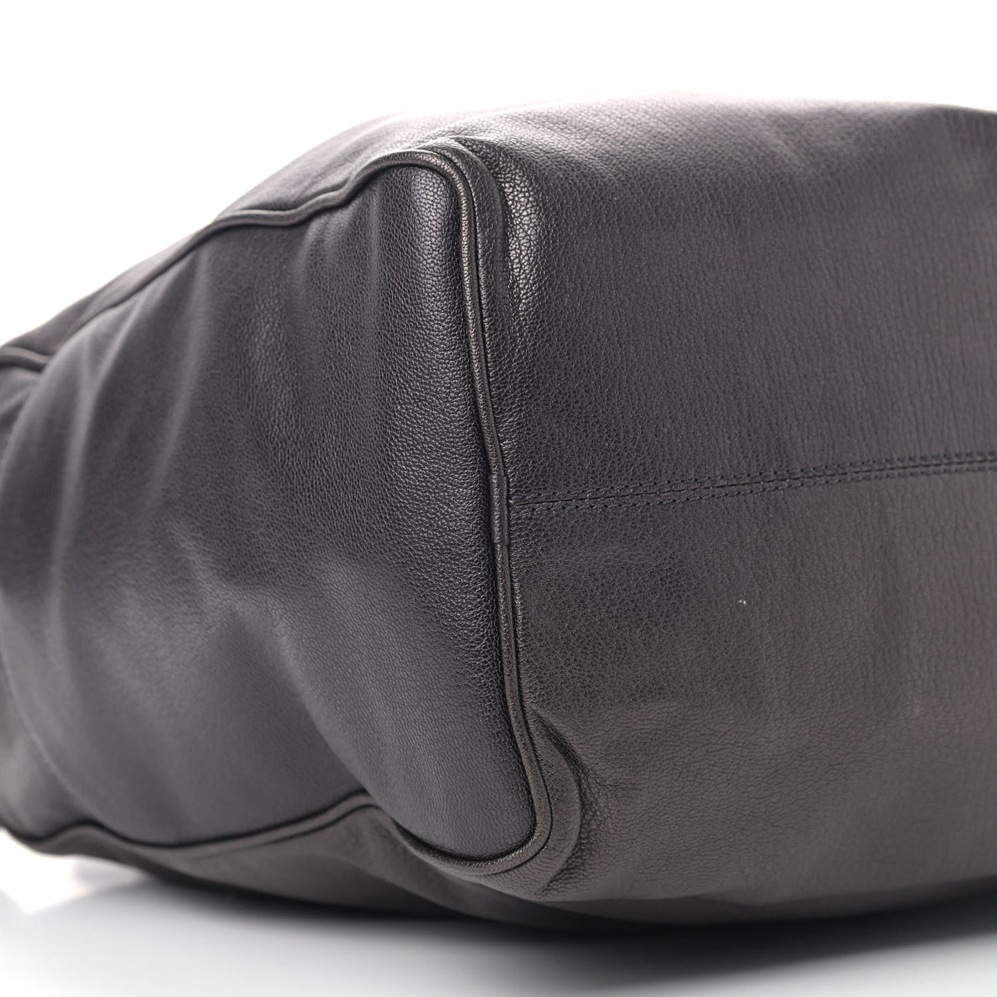 Goatskin Amazona Shoulder Bag Gunmetal