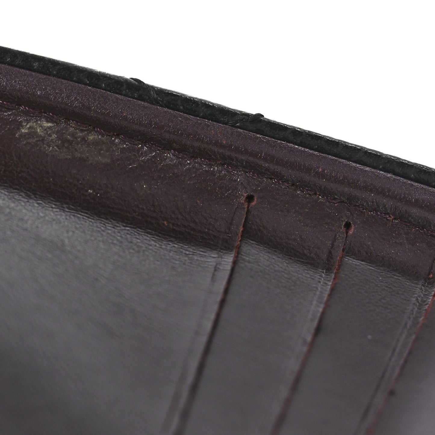 Caviar Quilted Compact Flap Wallet Black