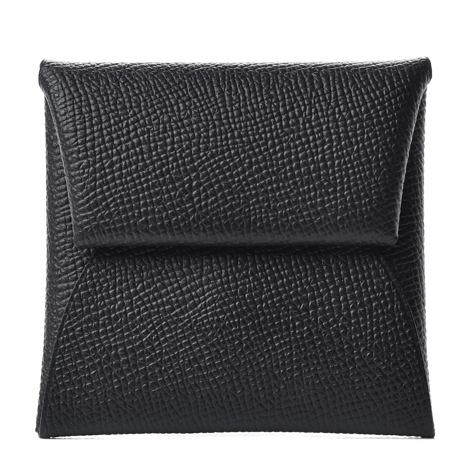 Hermes Epsom Bastia Coin Purse Black 1 of 6