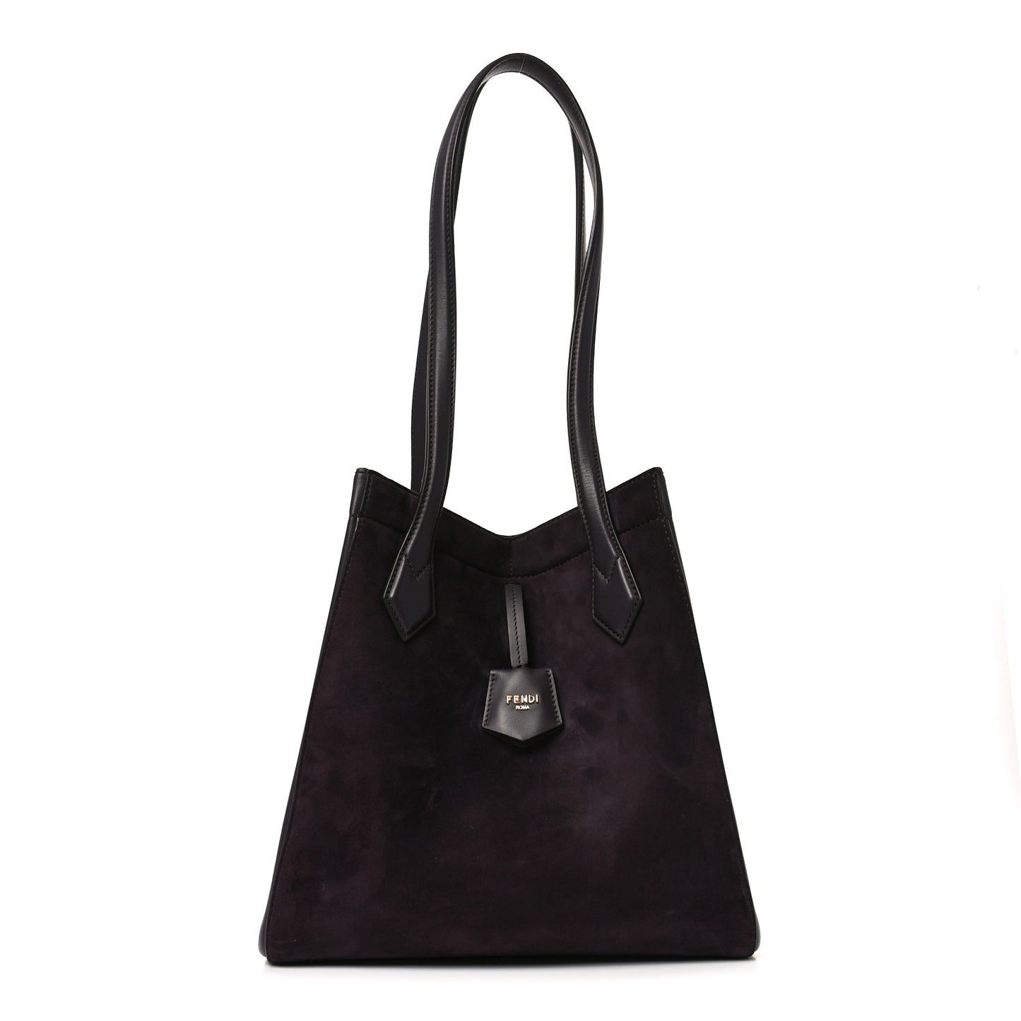Vitello Grace Camoscio Medium Fendi Origami Plum