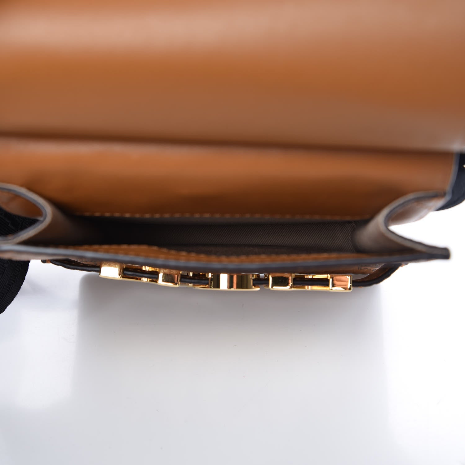 MCM Visetos Stark Modular Belt Bag Cognac 7 of 9