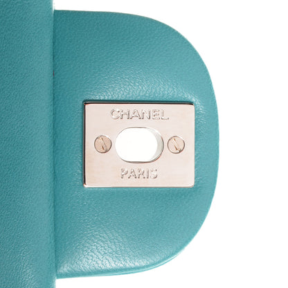 Chanel Lambskin Quilted Mini Square Flap Blue 9 of 9