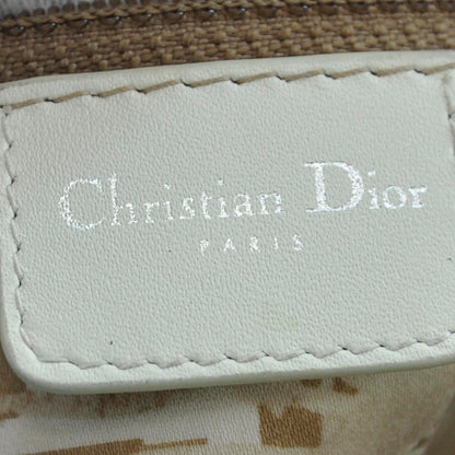 Christian Dior Leather Medium Detective Satchel White 7 of 9