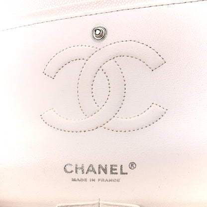 Chanel Caviar Quilted Medium Double Flap White 6 of 12