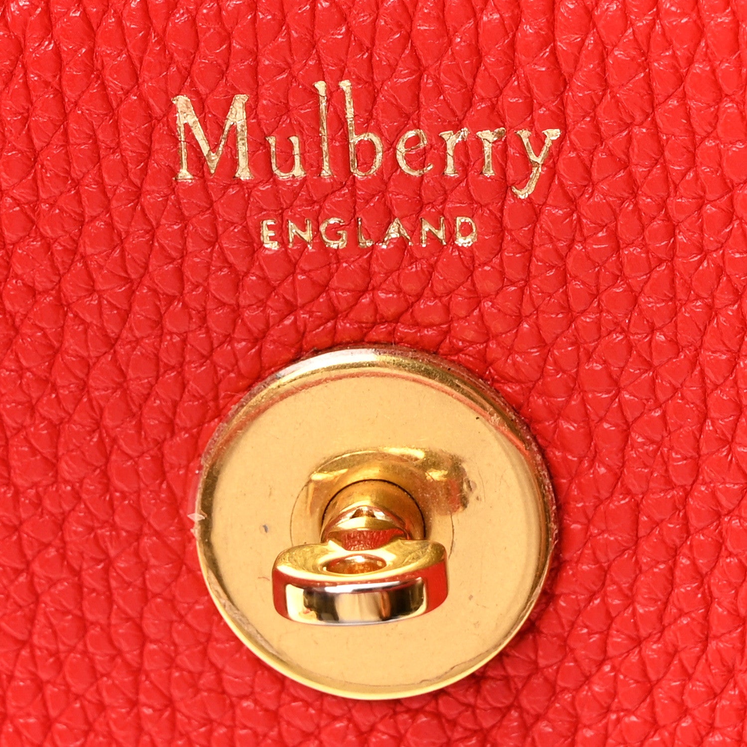 Mulberry Classic Grain Small Bayswater Satchel Scarlet Red 6 of 9