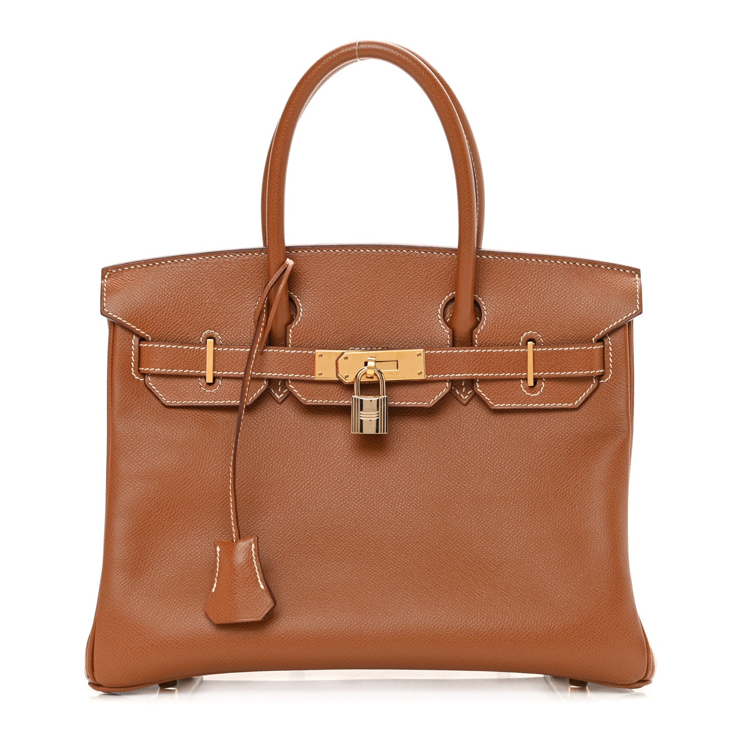 Hermes Courchevel Birkin 30 Gold 1 of 21