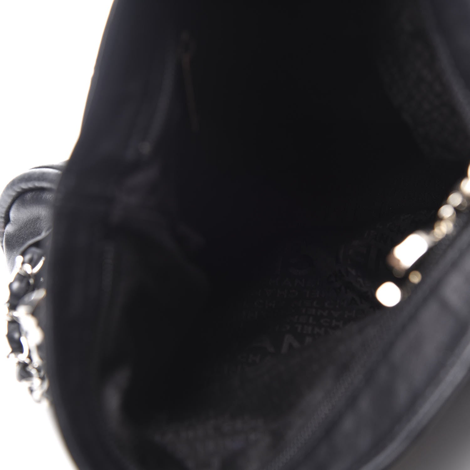 Chanel Lambskin Stitched Medium Ultimate Soft Tote Black 4 of 9