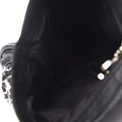 Chanel Lambskin Stitched Medium Ultimate Soft Tote Black 4 of 9