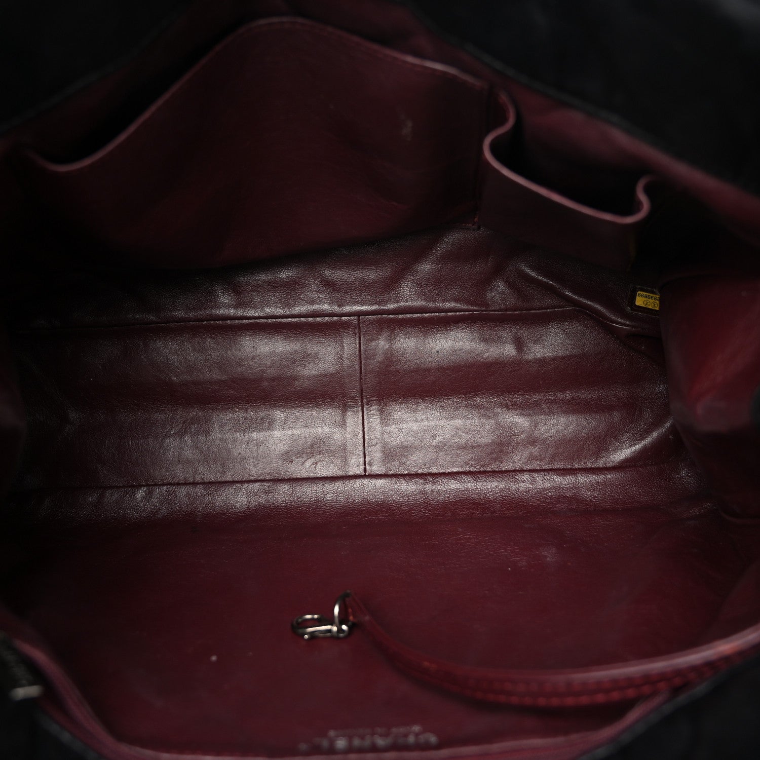 Chanel Aged Calfskin Reissue 2.55 Tote Black 5 of 10