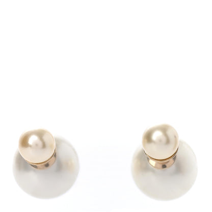 Christian Dior Pearl Mise En Dior Tribal Earrings 1 of 4