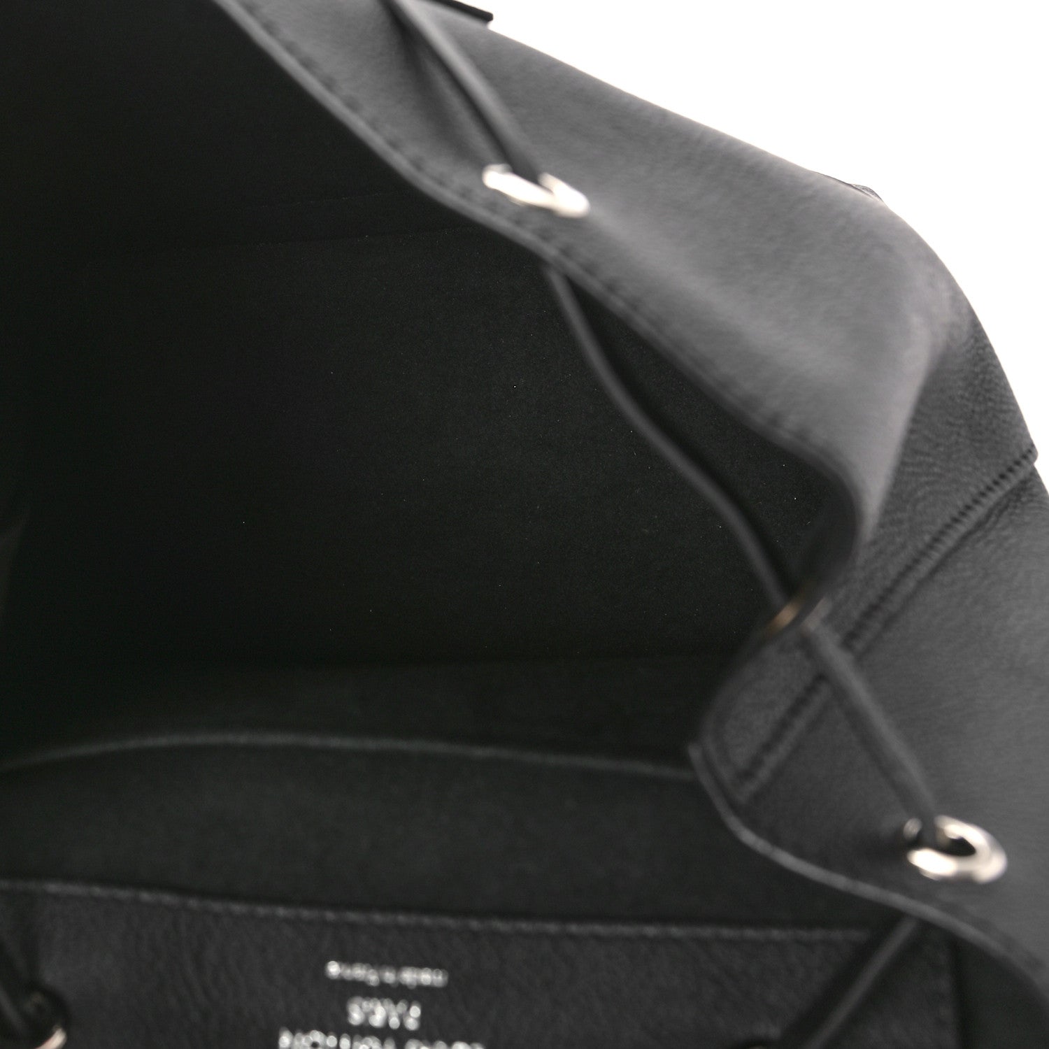 Louis Vuitton Calfskin Lockme Backpack Black 5 of 8