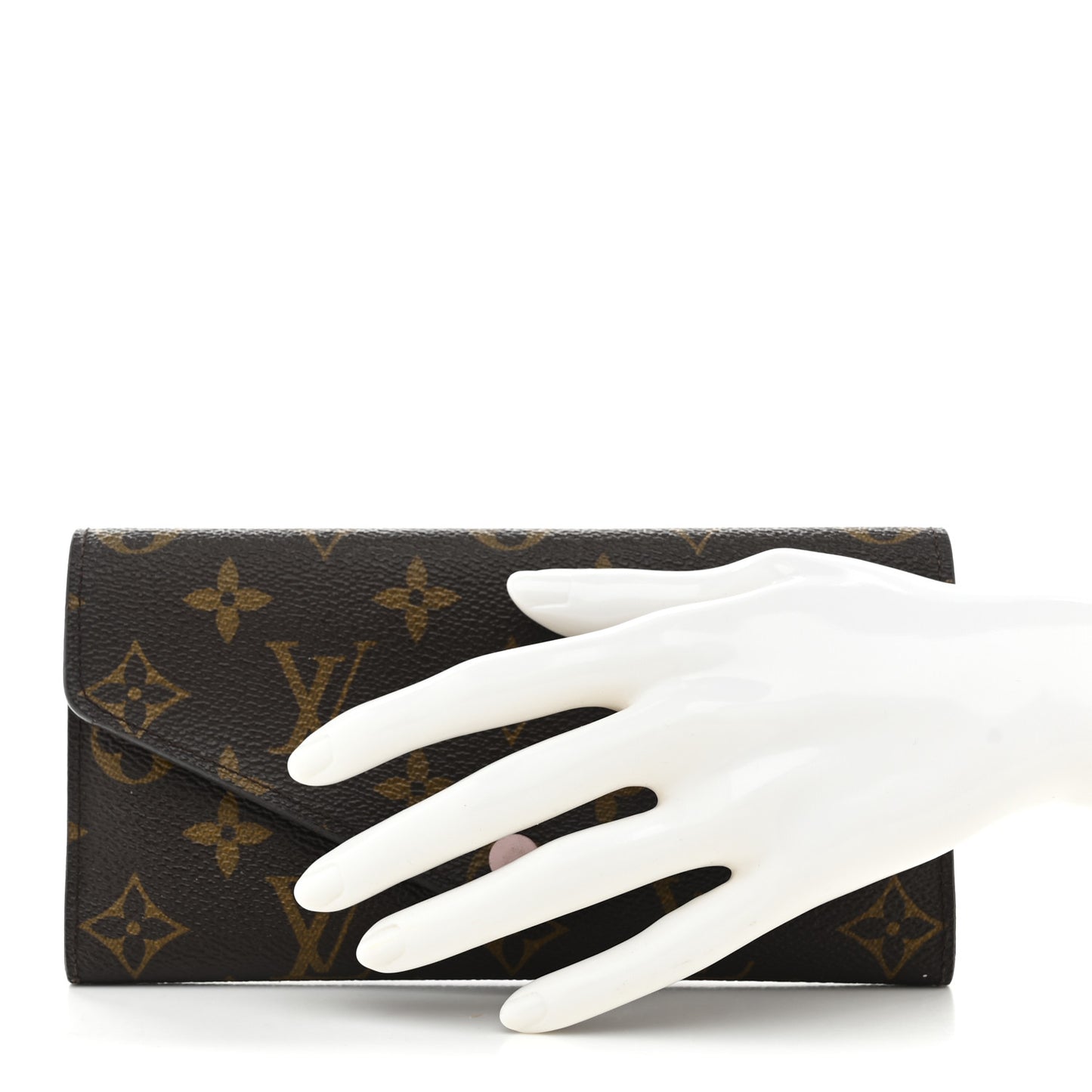 Monogram Josephine Wallet Rose Ballerine