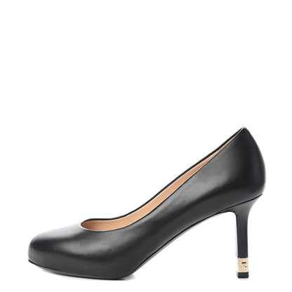 Chanel Lambskin CC Pumps 35 Black 1 of 10