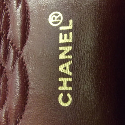 Chanel Lambskin Chevron Double Flap Black 11 of 13