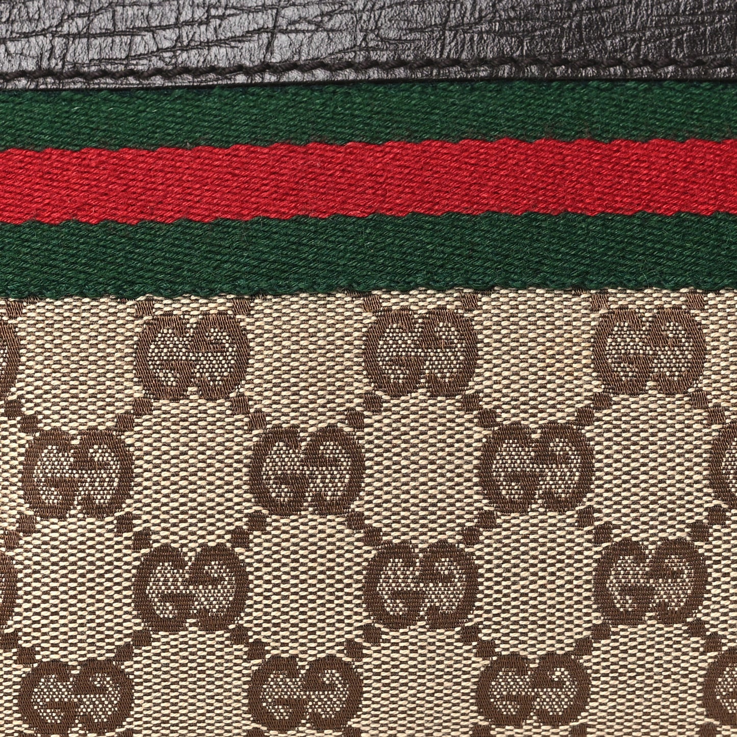 Monogram Web Pochette Dark Brown