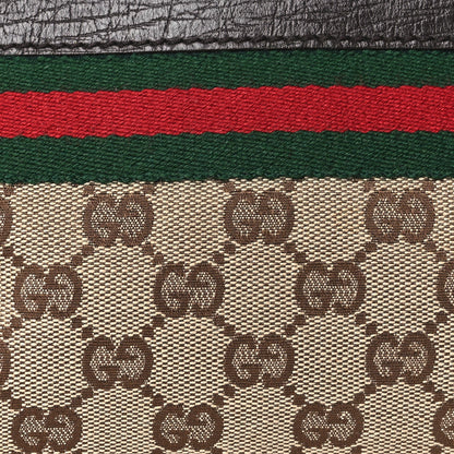 Gucci Monogram Web Pochette Dark Brown 8 of 11