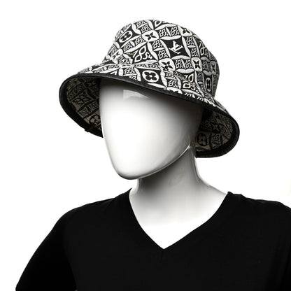 Louis Vuitton Jacquard Since 1854 Bucket Hat M Grey 2 of 10