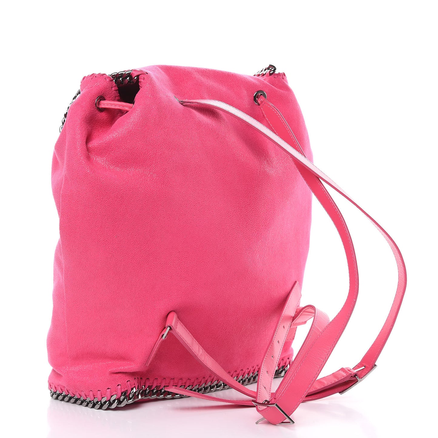 Shaggy Deer Falabella Backpack Pink Fluo