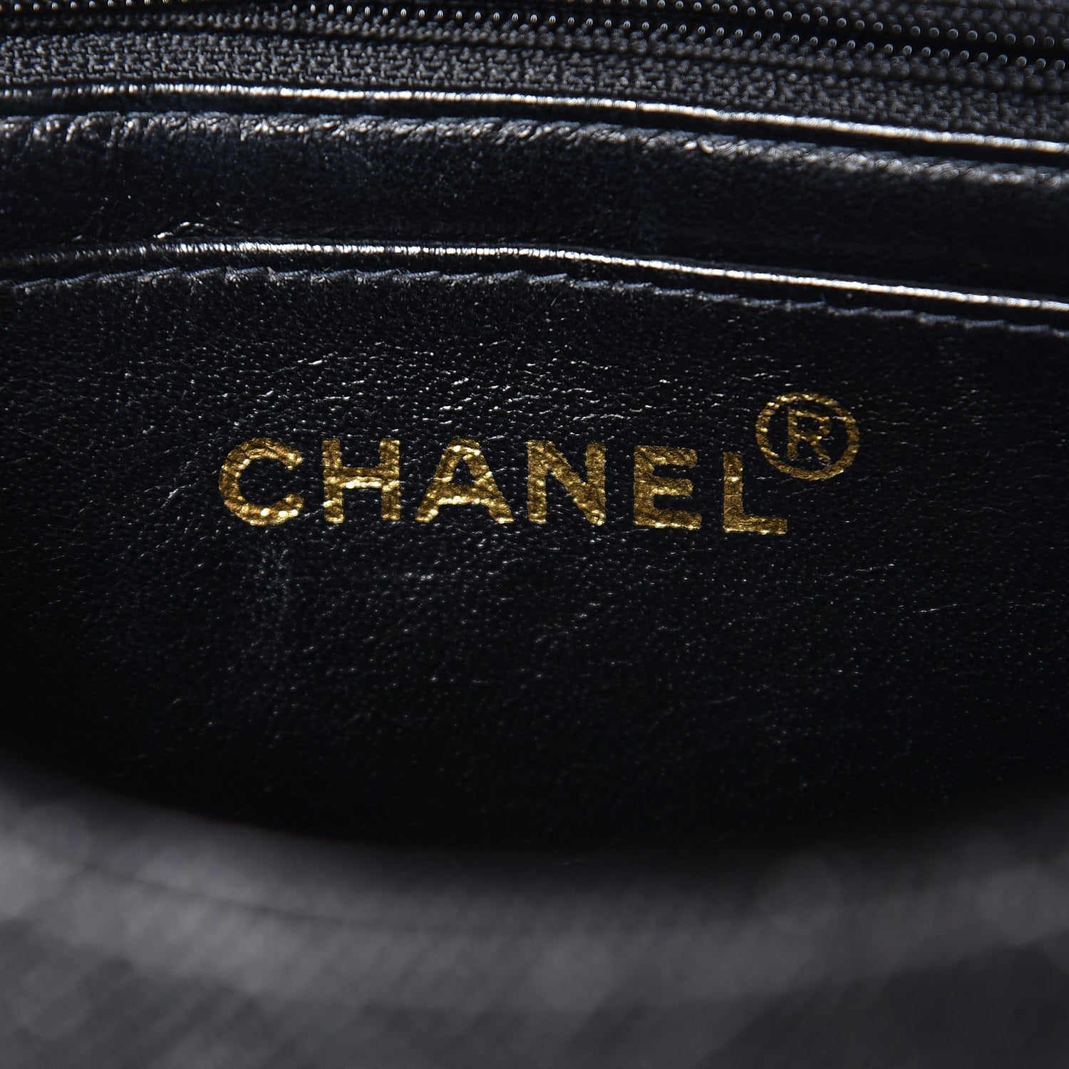 Chanel Denim Quilted Mini Square Flap Black 6 of 9