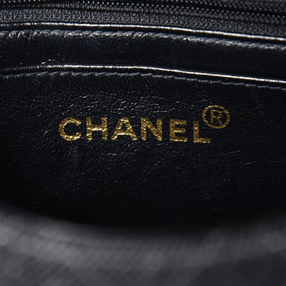 Chanel Denim Quilted Mini Square Flap Black 6 of 9