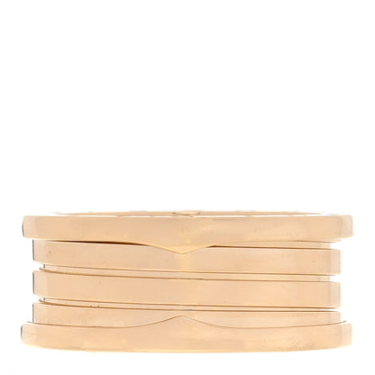 Bulgari 18K Yellow Gold B.Zero1 Three-Band Ring 67 11.75 1 of 7