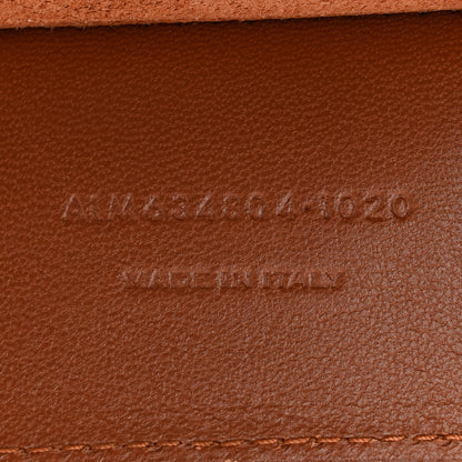 Saint Laurent Calfskin Medium Suzanne Hobo Brick 8 of 12
